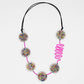 Pink Confetti Statement Necklace