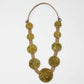 Mustard Yellow statement necklace