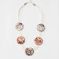 Resin Marbled Karina Necklace
