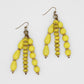 Yellow Multi Strand Simone Earrings