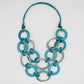Turquoise Link Daniella Necklace