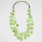 Lime Iridescent Arabella Necklace