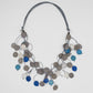 Blue Penny Dangle Necklace